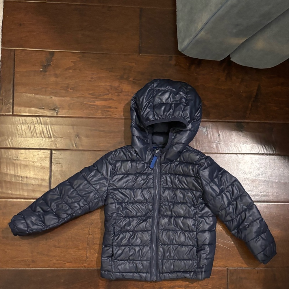 Like new - Primary Dark Blue Puffer Jacket
